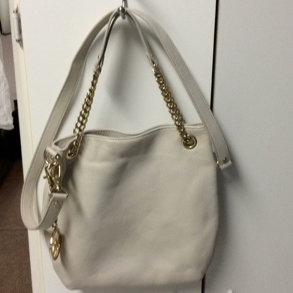 Michael Kors Bags Preowned Michael Kors Cream Colored Purse Poshmark